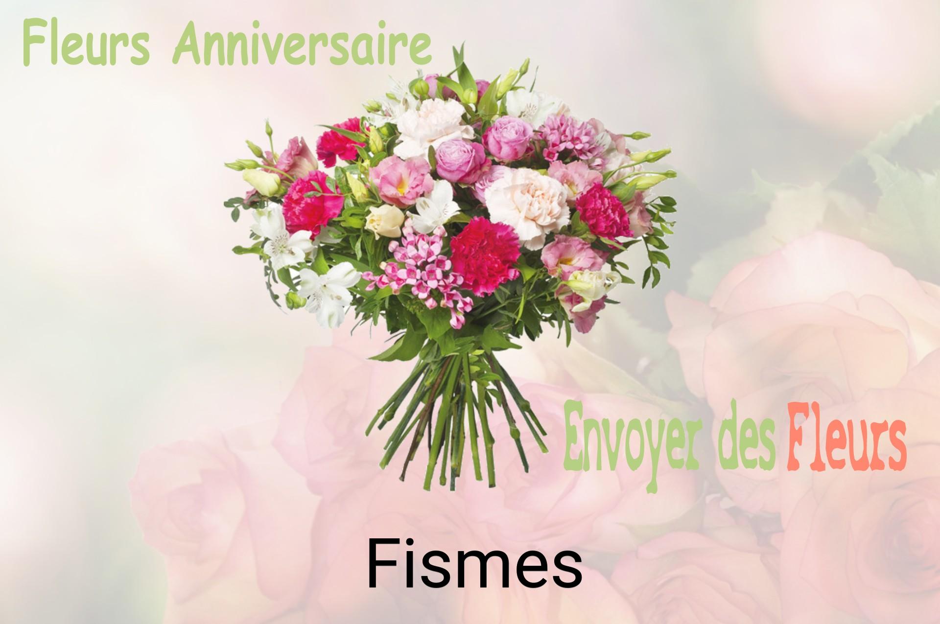 Bouquet de fleurs d’anniversaire livré à Fismes